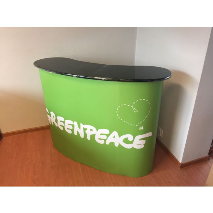 Präsentationstisch Greenpeace