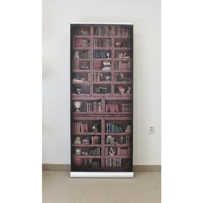 Aufdruck doppelseitiges Roll-up