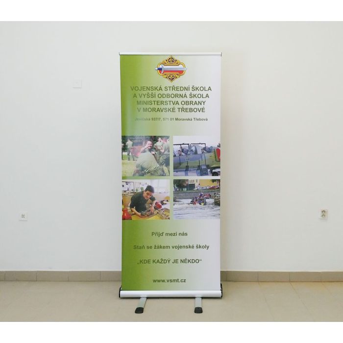 Roll-up für den Außenbereich