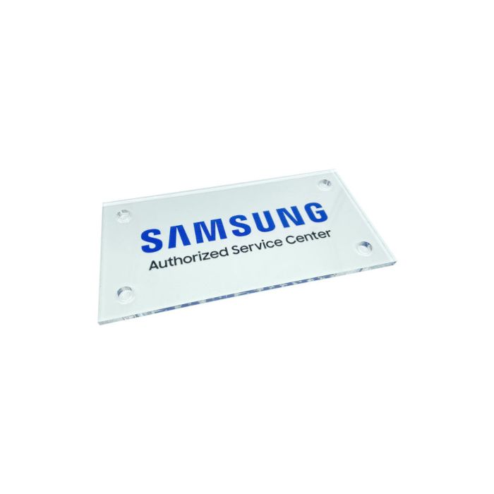 Werbeschilder aus Plexiglas