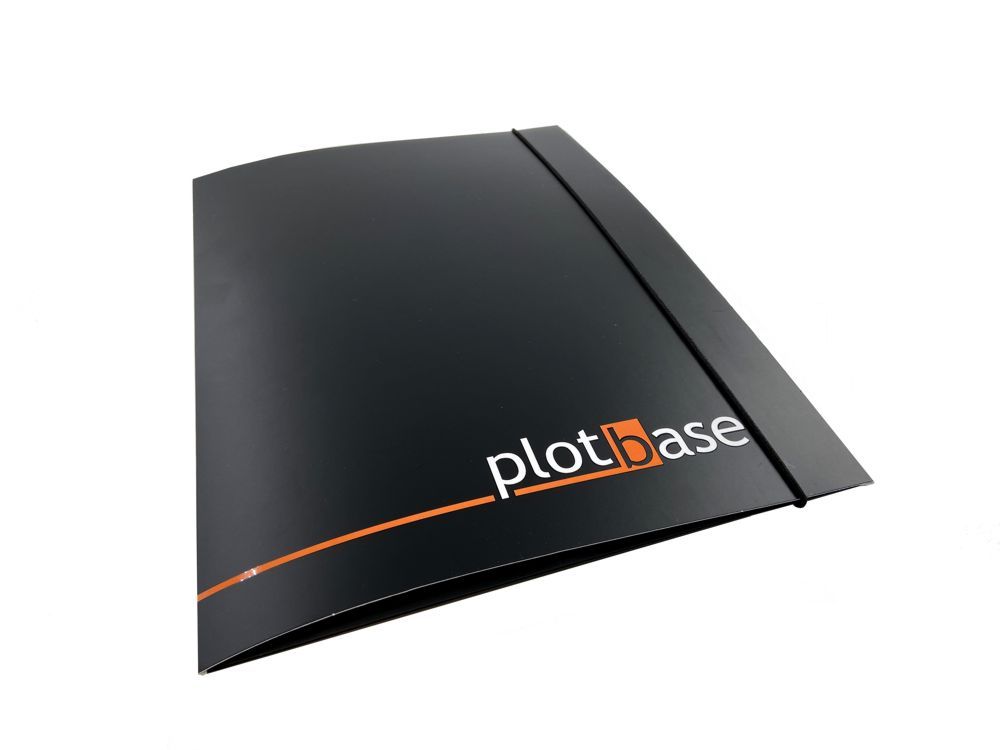 Plotbase Mappe mit Gummiband