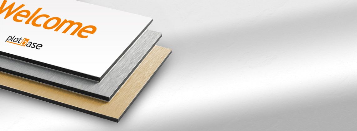 Aluminium-Dibond-Tafel