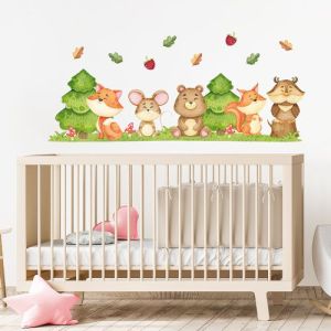 Wandsticker Waldtiere