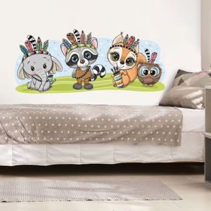 Wandtattoo Indianer