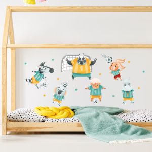 Wandtattoo Fußballspieler