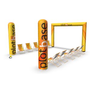 Outdoor-Werbeset Sport