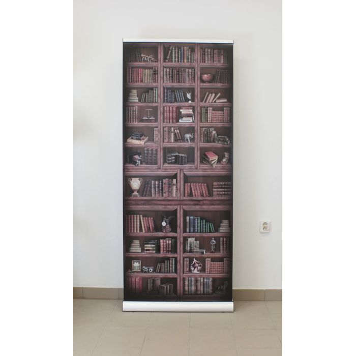 Aufdruck doppelseitiges Roll-up