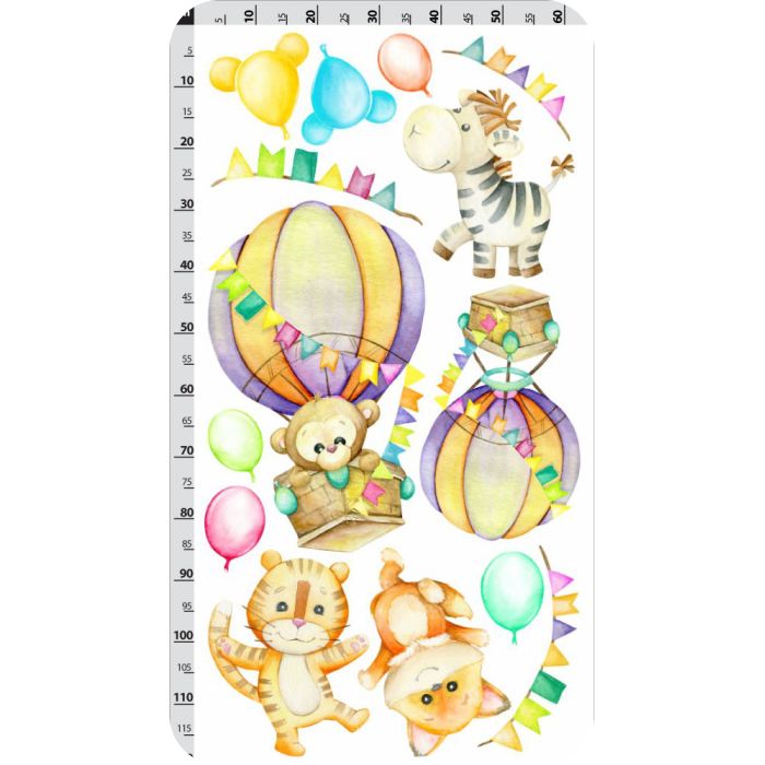 Heißluftballons und tanzende Tiere