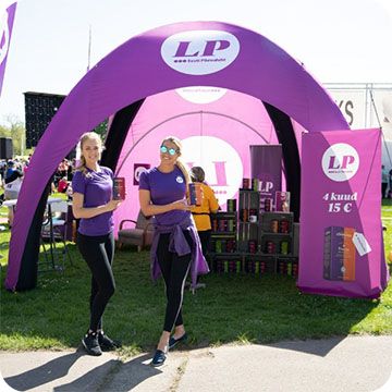 Aufblasbares Eventzelt