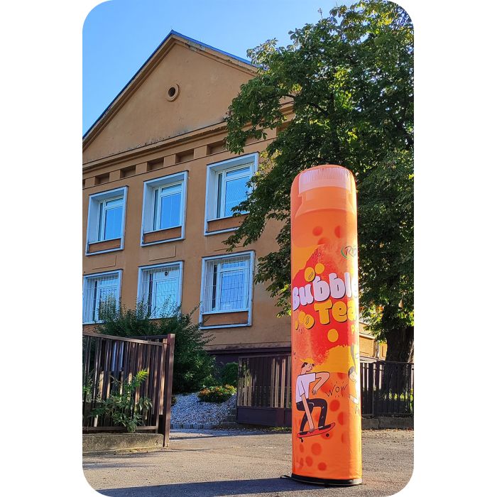 Aufblasbare Werbesäule