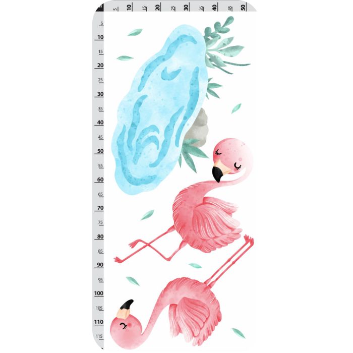 Wandtattoo Flamingos im Teich