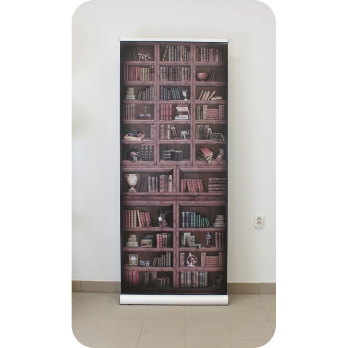 Aufdruck doppelseitiges Roll-up