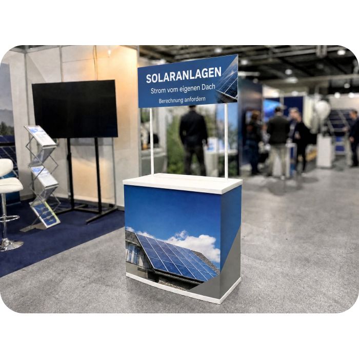 Präsentationstisch – SOLARANLAGEN
