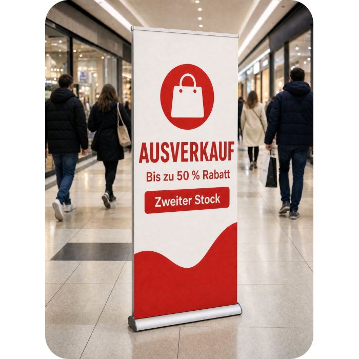 Beidseitiges RollUp – AUSVERKAUF