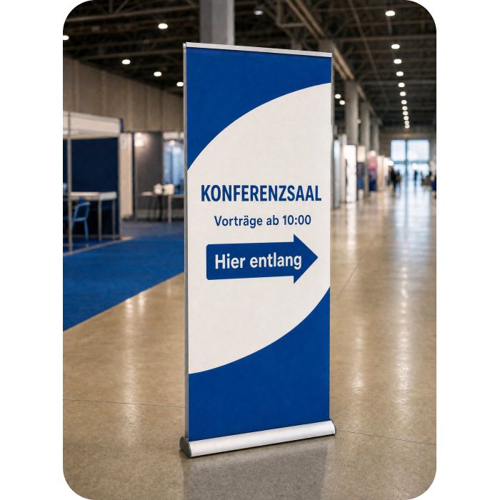 Beidseitiges RollUp – KONFERENZSAAL