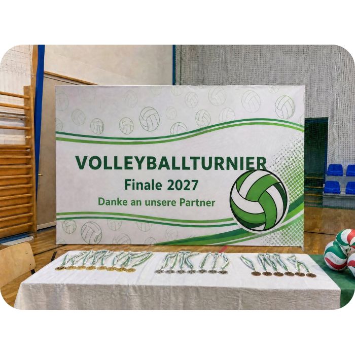 Hop Up Wände – Volleyballturnier