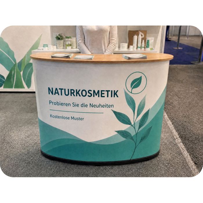 Präsentationstisch Max – Naturkosmetik-Stand