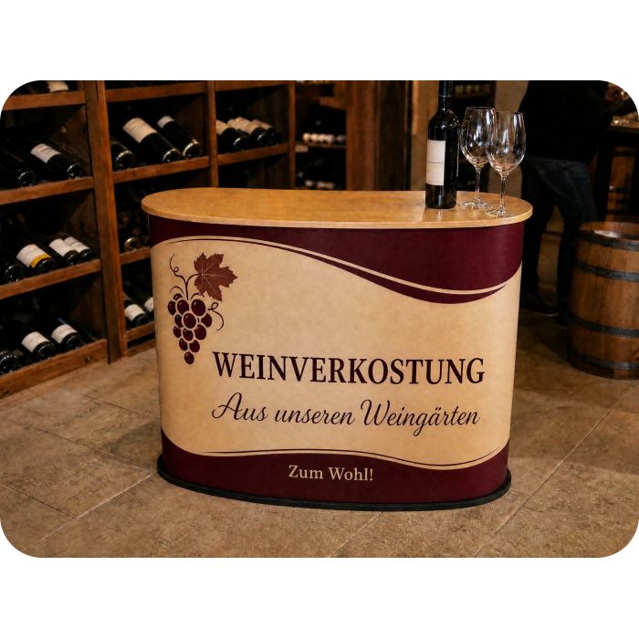 Präsentationstisch Max – Weinverkostung