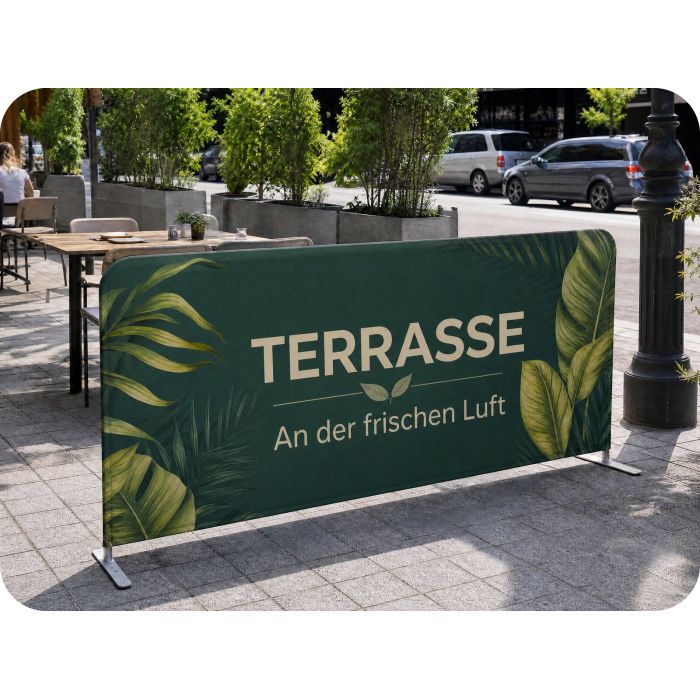 Textilbarriere – TERRASSE