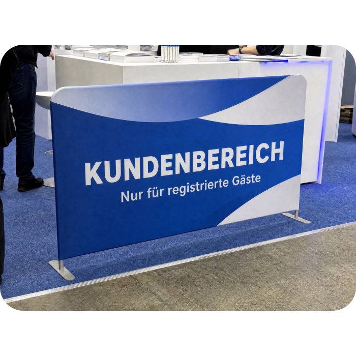 Textilbarriere – KUNDENBEREICH