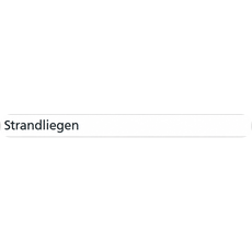 Liegestuhl bedruckt