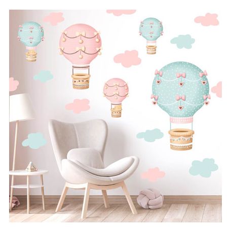 Wandsticker Ballons XL