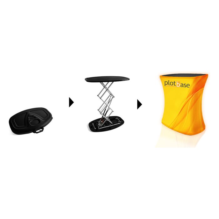 LED-Werbetheke automatisch