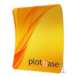 Präsentationswand aus Stoff, Wellen-Form