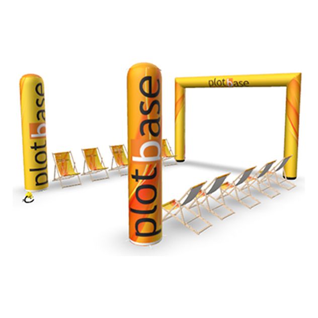 Outdoor-Werbeset Sport
