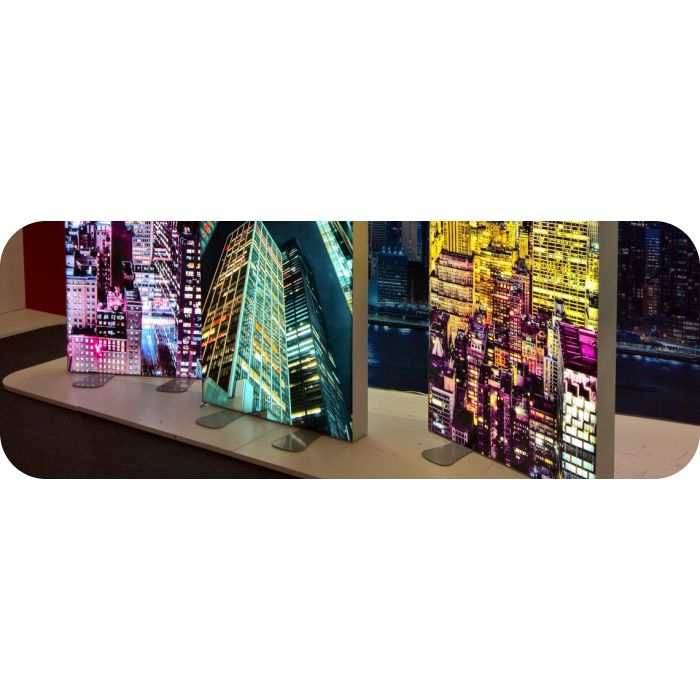 Symbolbild LED-Werbepanel