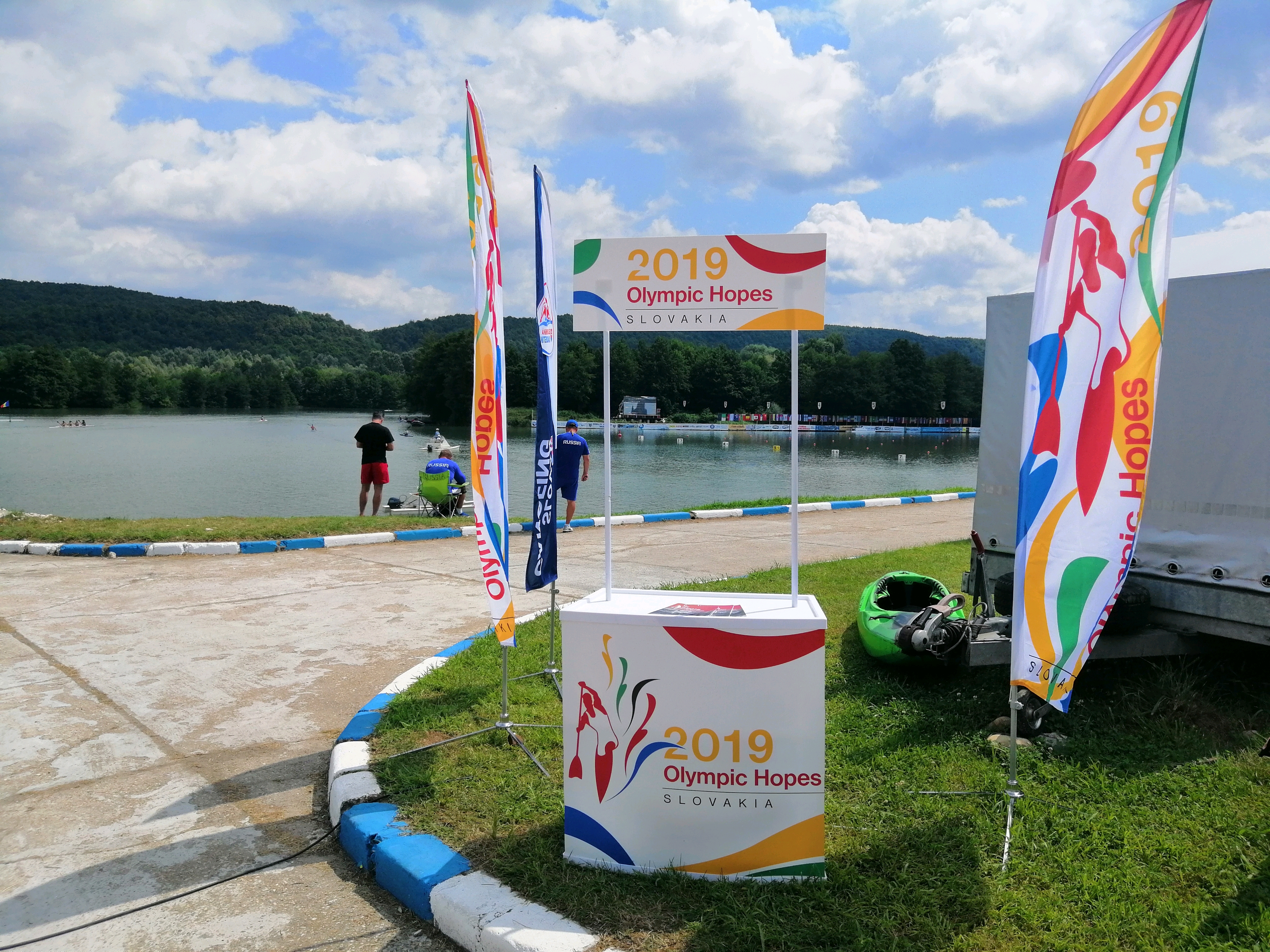 prezentačný pult olympic Hopes