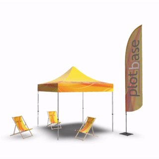 Outdoor-Werbeset Economy