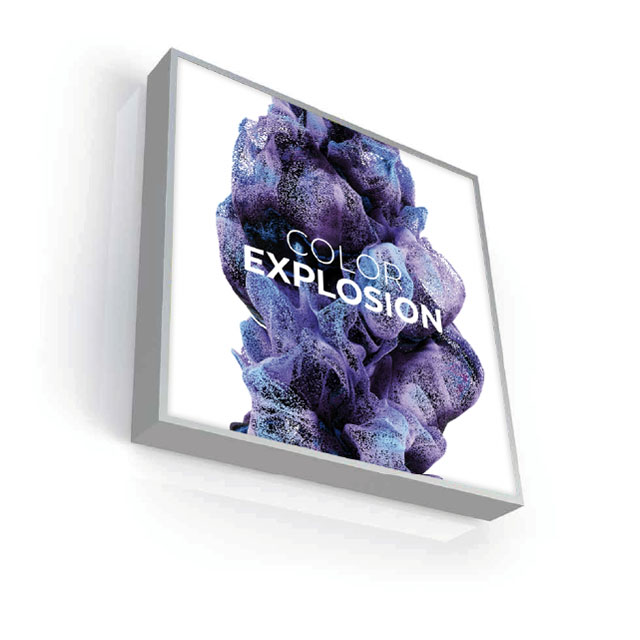 Druck auf opales Plexiglas